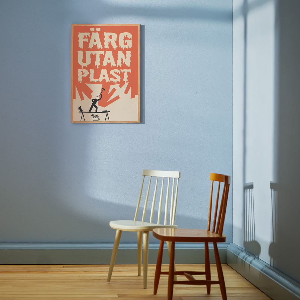 Linoljef&auml;rg fr&aring;n Byggfabriken